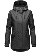Navahoo Lindraa ladies rain jacket - Black-Gr.XXL
