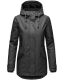 Navahoo Lindraa ladies rain jacket - Black-Gr.XXL