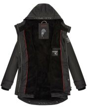Navahoo Lindraa Damen Regenjacke Schwarz Größe XXXL