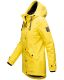 Navahoo Lindraa Damen Regenjacke Gelb Größe XS
