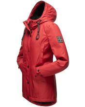 Navahoo Lindraa ladies rain jacket - Red-Gr.XXL