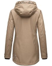 Navahoo Lindraa ladies rain jacket - Taupe-Gr.XXL