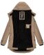 Navahoo Lindraa ladies rain jacket - Taupe-Gr.XXL