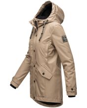 Navahoo Lindraa ladies rain jacket - Taupe-Gr.XXXL
