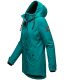 Navahoo Lindraa Damen Regenjacke Dunkelgrün Größe XS
