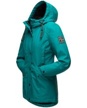 Navahoo Lindraa ladies rain jacket - Dark Green-Gr.XXL