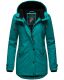Navahoo Lindraa ladies rain jacket - Dark Green-Gr.XXL