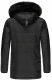 Navahoo Luaan Herren Winterjacke mit Kapuze Schwarz-Gr.S