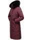 Navahoo Fahmiyaa ladies long hooded winter jacket Weinrot-Gr.XL