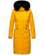 Navahoo Fahmiyaa ladies long hooded winter jacket Gelb-Gr.XS