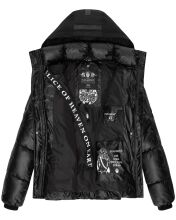 Navahoo Sarafina Damen Winterjacke Schwarz-Gr.S