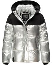Navahoo Sarafina Damen Winterjacke Silber-Gr.XS