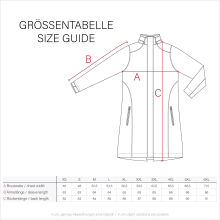 Marikoo Mayleen Damen Softshell Regenjacke mit Kapuze