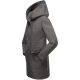 Marikoo Mayleen Damen Softshell Regenjacke mit Kapuze Anthrazit-Gr.S