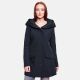 Marikoo Mayleen Damen Softshell Regenjacke mit Kapuze Navy-Gr.S