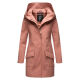 Marikoo Mayleen Damen Softshell Regenjacke mit Kapuze Terracotta-Gr.M