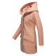 Marikoo Mayleen Damen Softshell Regenjacke mit Kapuze Rosa-Gr.S