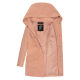 Marikoo Mayleen Damen Softshell Regenjacke mit Kapuze Rosa-Gr.M