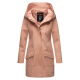 Marikoo Mayleen Damen Softshell Regenjacke mit Kapuze Rosa-Gr.XXXL