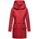 Marikoo Mayleen Damen Softshell Regenjacke mit Kapuze Rot-Gr.M