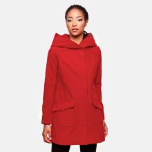 Marikoo Mayleen ladies softshell rain jacket with hood - Red-Gr.XXL
