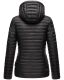 Marikoo Asraa Damen Übergangsjacke Steppjacke Schwarz-Gr.XL