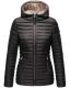 Marikoo Asraa ladies quilted jacket with hood - Black-Gr.XXL
