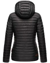 Marikoo Asraa Damen Übergangsjacke Steppjacke Schwarz-Gr.XXXL