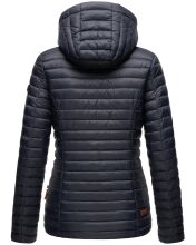 Marikoo Asraa ladies quilted jacket with hood - Navy-Gr.XS