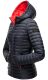 Marikoo Asraa Damen Übergangsjacke Steppjacke Navy-Gr.XXXL