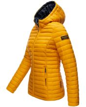 Marikoo Asraa Damen Übergangsjacke Steppjacke Gelb-Gr.XXL