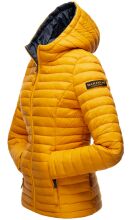 Marikoo Asraa Damen Übergangsjacke Steppjacke Gelb-Gr.XXL
