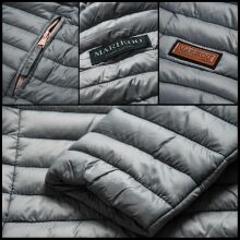 Marikoo Asraa Damen Übergangsjacke Steppjacke Gelb-Gr.XXL
