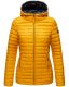 Marikoo Asraa Damen Übergangsjacke Steppjacke Gelb-Gr.XXL