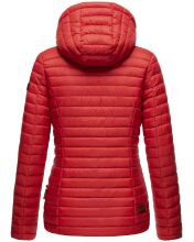 Marikoo Asraa Damen Übergangsjacke Steppjacke Rot-Gr.XXXL