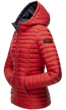 Marikoo Asraa Damen Übergangsjacke Steppjacke Rot-Gr.XXXL