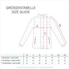 Marikoo Asraa Damen Übergangsjacke Steppjacke Rot-Gr.XXXL