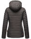 Marikoo Asraa Damen Übergangsjacke Steppjacke Anthrazit-Gr.XXXL