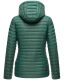 Marikoo Asraa ladies quilted jacket with hood - Dark Green-Gr.XS