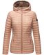 Marikoo Asraa Damen Übergangsjacke Steppjacke Rosa-Gr.XS