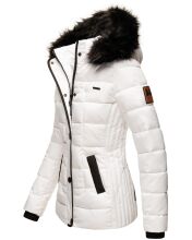 Marikoo warm ladies winter jacket quilted jacket winter jacket quilted parka NEW B391 white size XS - Gr. 34