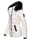 Marikoo warm ladies winter jacket quilted jacket winter jacket quilted parka NEW B391 white size XS - Gr. 34