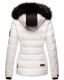 Marikoo warm ladies winter jacket quilted jacket winter jacket quilted parka NEW B391 white size XS - Gr. 34