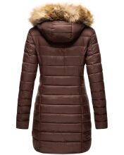 Marikoo Rose ladies long winter quilted jacket parka -