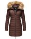 Marikoo Rose ladies long winter quilted jacket parka -
