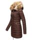 Marikoo Rose ladies long winter quilted jacket parka -