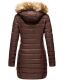 Marikoo Rose ladies long winter quilted jacket parka -