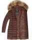Marikoo Rose ladies long winter quilted jacket parka -