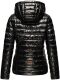 Navahoo Aurelianaa ladies shiny quilted jacket - Black-Gr.XS