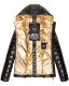 Navahoo Aurelianaa ladies shiny quilted jacket - Black-Gr.XS